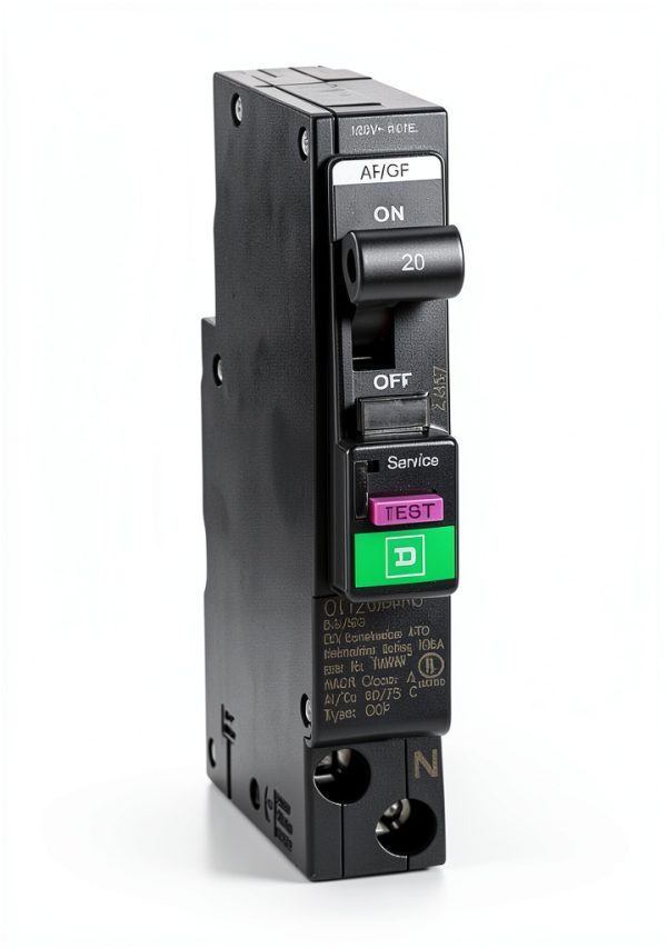 Square D QO120PAFGF 20 Amp Dual Function Circuit Breaker-0
