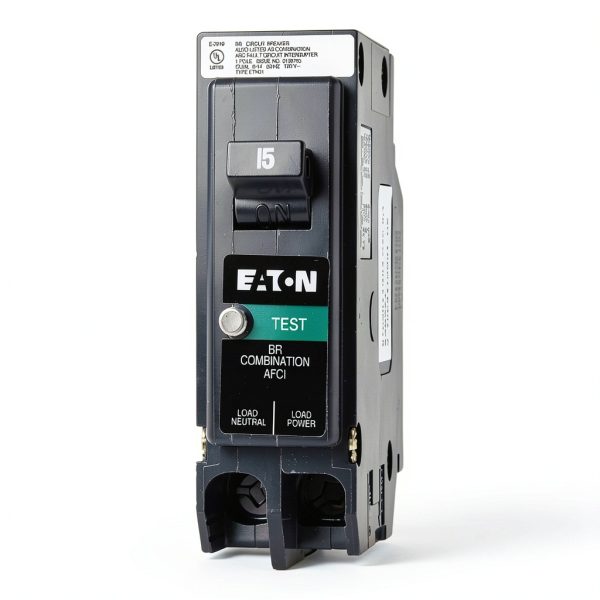 Cutler-Hammer Arc Fault Breaker 15 Amp Plug-On Neutral-1