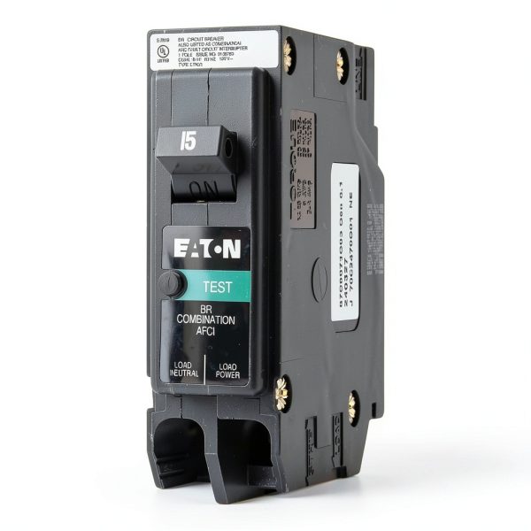 Cutler-Hammer Arc Fault Breaker 15 Amp Plug-On Neutral-2