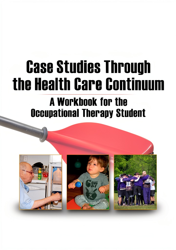 'Occupational therapy eBook open on a tablet showing enhanced typesetting'