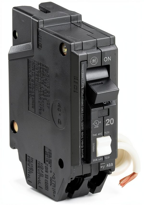 ABB AFCI Circuit Breaker 20 Amp Single Pole Plug In Mount-2
