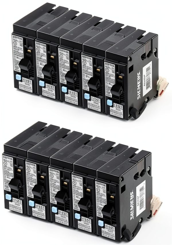 Siemens 20 Amp AFCI Circuit Breaker Panel Mount-0