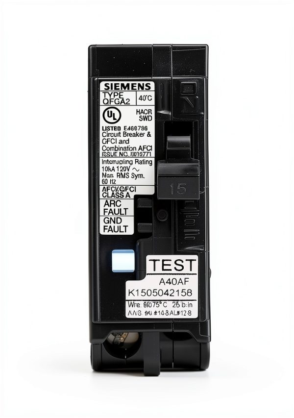 Siemens 15 Amp GFCI Circuit Breaker-1