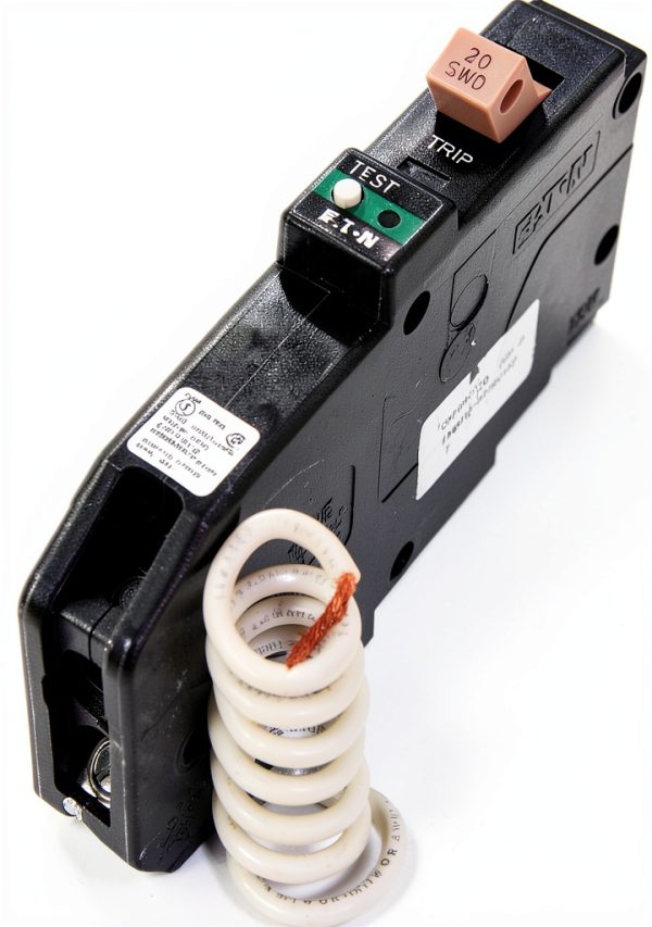 Eaton 20 Amp AFCI Circuit Breaker Miniature PlugIn-0