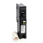 Square D Homeline 15A Miniature CAFCI Circuit Breaker Model-0