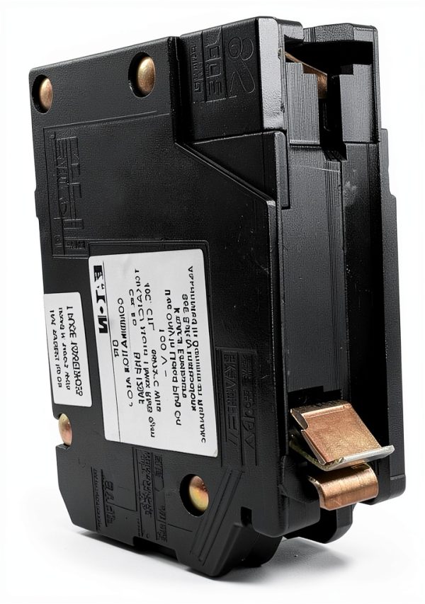 Eaton 20A AFCI Circuit Breaker BRP120AF Single Pole Black Plug-In-5