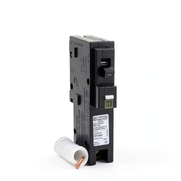 Square D Homeline 15A Miniature CAFCI Circuit Breaker Model-2