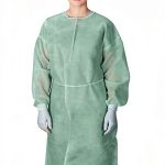 Disposable Green Isolation Gown by Nobles – Universal Size, Latex‑Free-0