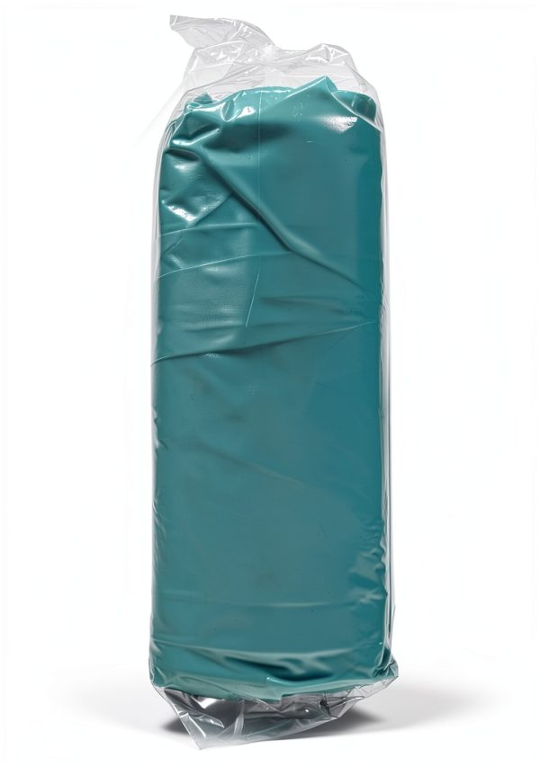 EZGOODZ Blue Polyethylene Isolation Gowns 45" Large 25-Pack PPE-5