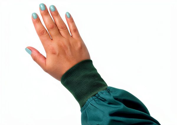 Medd Max Medical Gown - Reusable Green XL Cotton Lab Coat-5