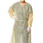 Disposable Isolation Gown RXYLINK with Knit Cuff Long Sleeve RL035-0