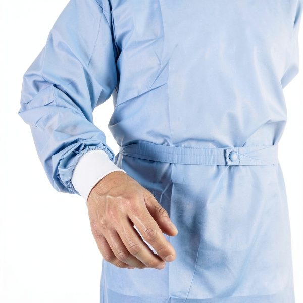 Disposable Isolation Gown silaomedical - Polypropylene Size Pack of 10-4