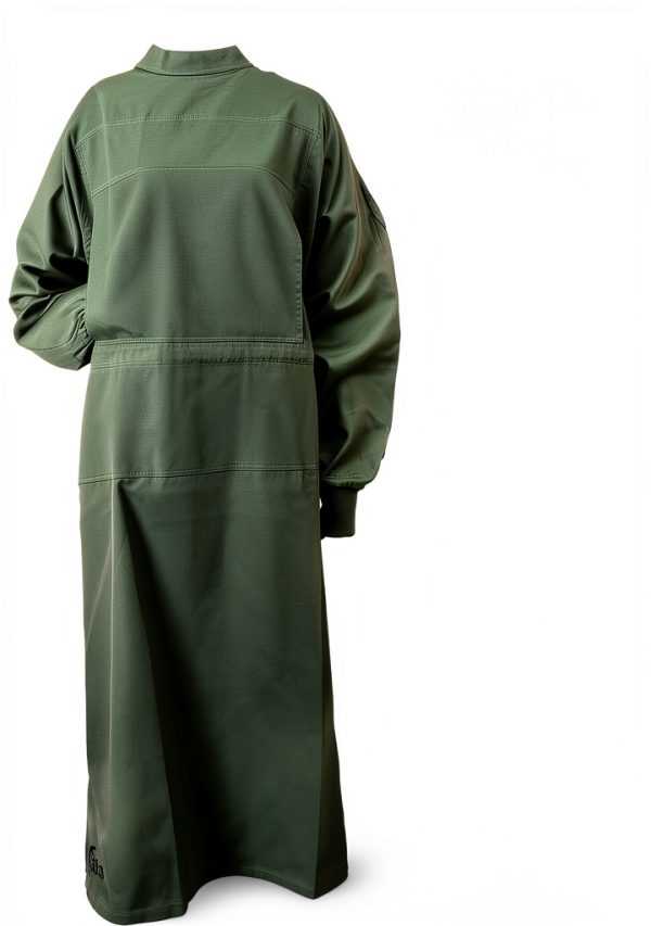 Cloth Procedure Medical Gown, Washable Reusable Gown, Long Sleeve & Elastic Cuff, 100% Cotton, Unisex, Large-1
