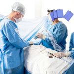 Disposable Isolation Gown, 100% Polypropylene Lab Gowns with Knit Cuff Long Sleeve, 100 Pack CE Certified Level 2 Gowns for Dental, Medical Use, Fluid-Resistant and Latex-Free Gowns-0