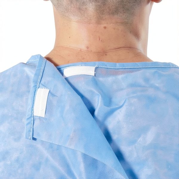 Disposable Isolation Gown silaomedical - Polypropylene Size Pack of 10-3