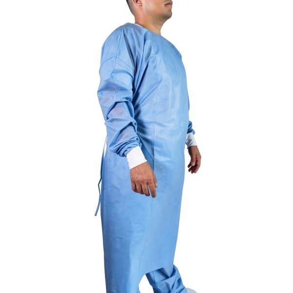 Disposable Isolation Gown silaomedical - Polypropylene Size Pack of 10-1