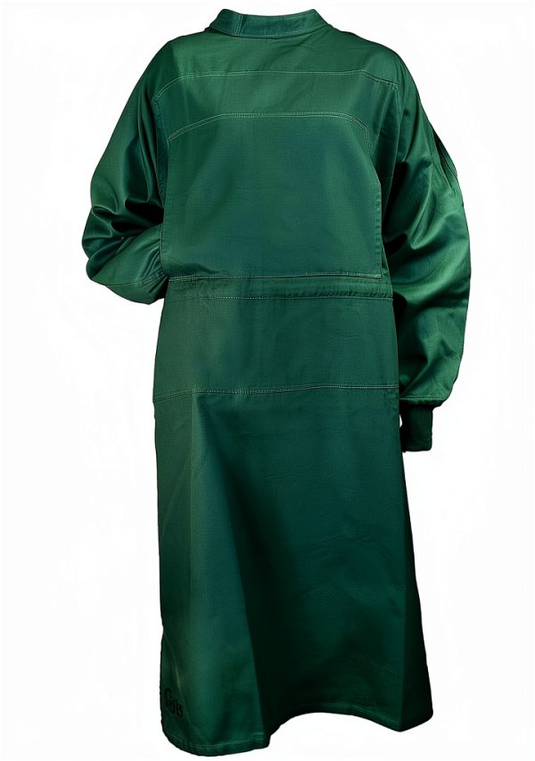 Cloth Procedure Medical Gown, Washable Reusable Gown, Long Sleeve & Elastic Cuff, 100% Cotton, Unisex, Large-0